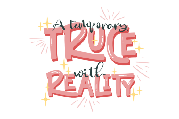 A Temporary Truce with Reality SVG