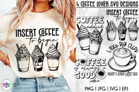 Coffee Lover SVG, Funny Coffee Quotes