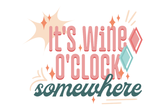 Fun Drinking Quote Embroidery Design