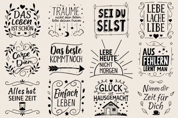 German Life Quotes Plotter File
