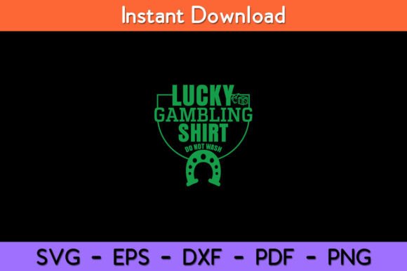 Lucky Gambling Funny Quote for Casino