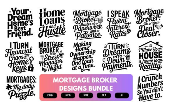Mortgage Broker SVG Bundle Review