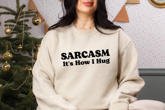 Sarcasm ‘It’s How I Hug’ Retro SVG PNG