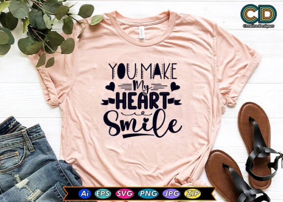 You Make My Heart Smile Free Designs